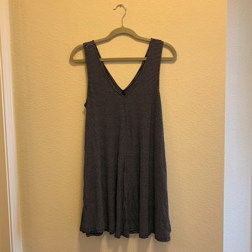 V-neck tank dress